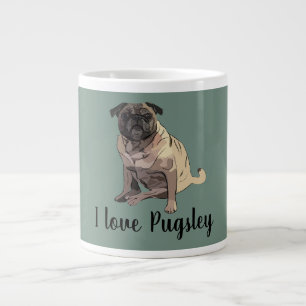 Pug Large Coffee Mug