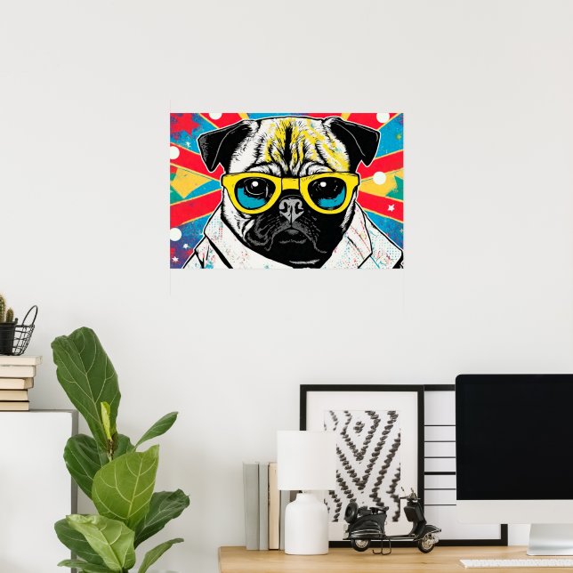 PUG LIFE 9 POSTER (Home Office)