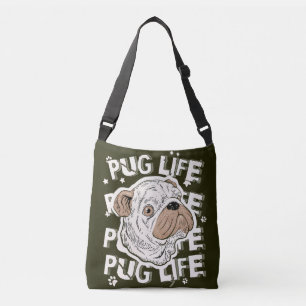 Pug Life Animal Dog Tote Bag