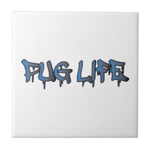 Pug Life Ceramic Tile