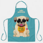 Pug Life custom name & colour