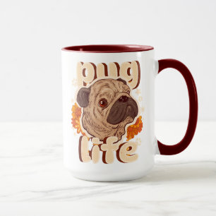 Pug life for pug lovers mug