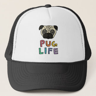 Pug life trucker hat