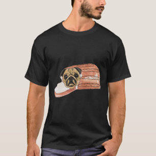 Pug loaf relaxing nap Essential T-Shirt 132