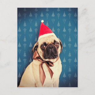 Pug Lola XMas Card