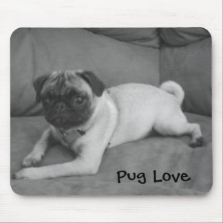 Pug Love Mousepad