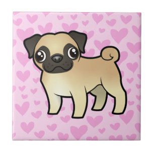 Pug Love Tile