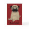 Pug Love Valentines Card