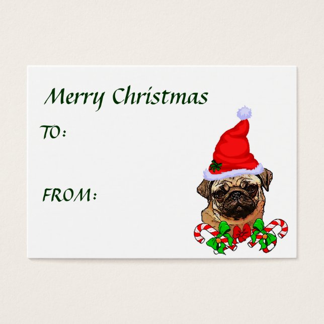 Pug  Lovers Christmas Gifts (Front)