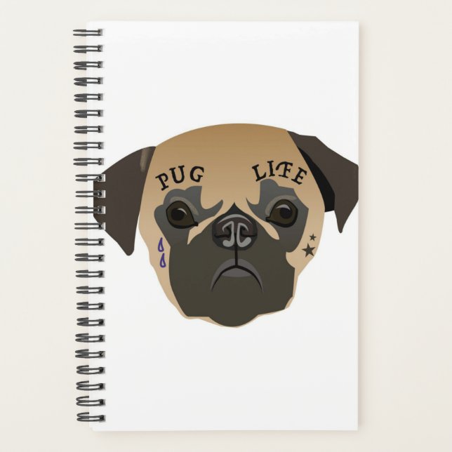 Pug Lovers | Cute Pug Life Planner (Front)