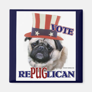 Pug Lovers Gifts Magnet