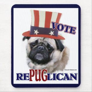 Pug Lovers Gifts Mouse Pad