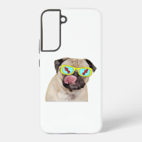 Pug loving fire hydrant