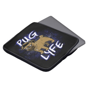 Pug Lyfe Laptop Sleeve