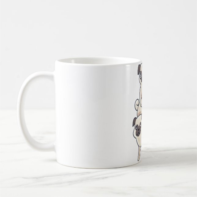 Pug Magic Coffee Mug (Left)