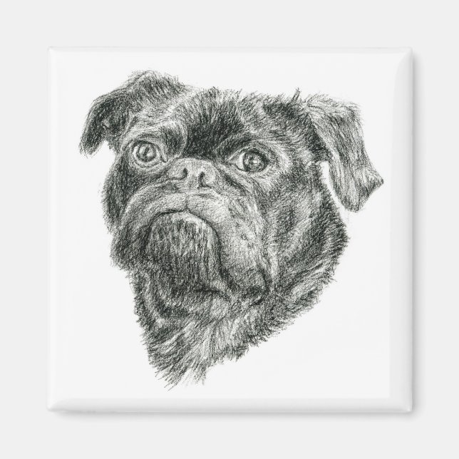 Pug Magnet (Front)