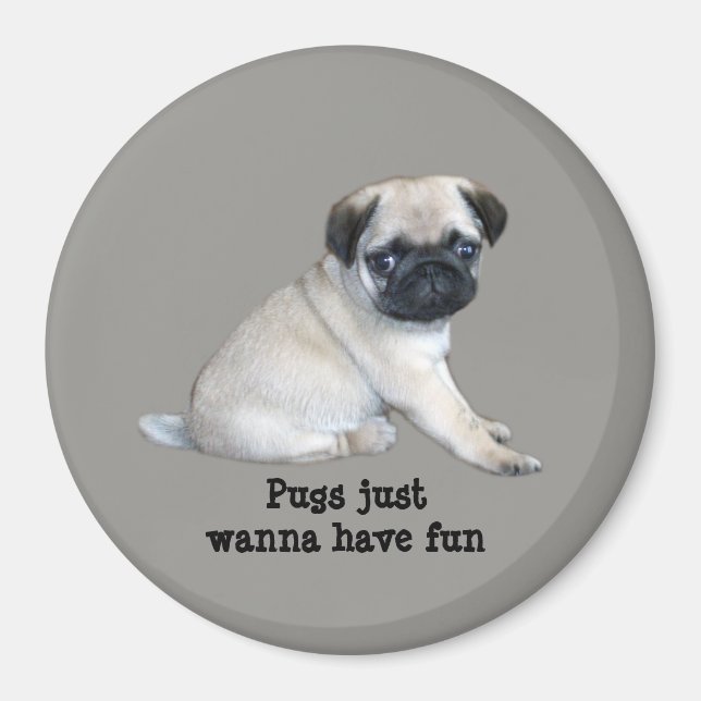 Pug Magnet (Front)