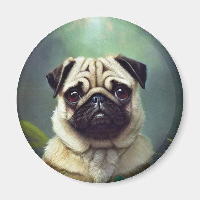 Pug Magnet (Front)