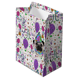 PUG MEDIUM GIFT BAG