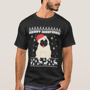 Pug Merry Woofmas, Ugly Christmas Sweater Essentia