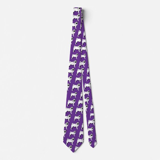 Pug Mops Tie (Front)
