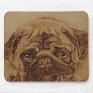 Pug Mouse Pad