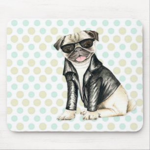 Pug Mouse Pad