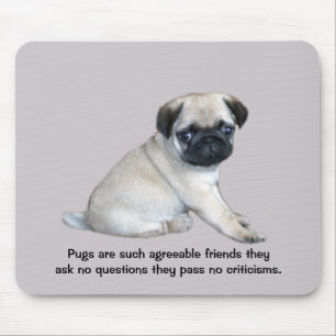 Pug Mousepad