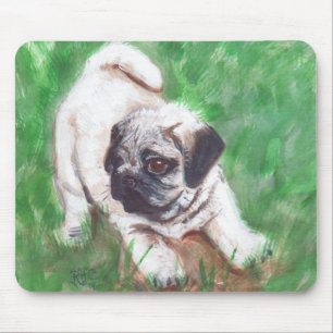 Pug-Mousepad Mouse Pad