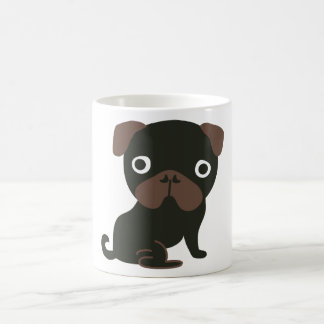Pug Mug Black