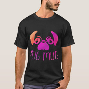 Pug Mug Watercolor T-Shirt