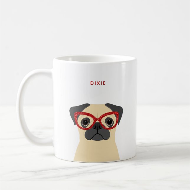 Pug Mugs (Left)