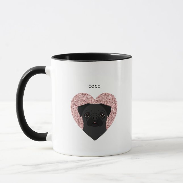 Pug Mugs (Left)