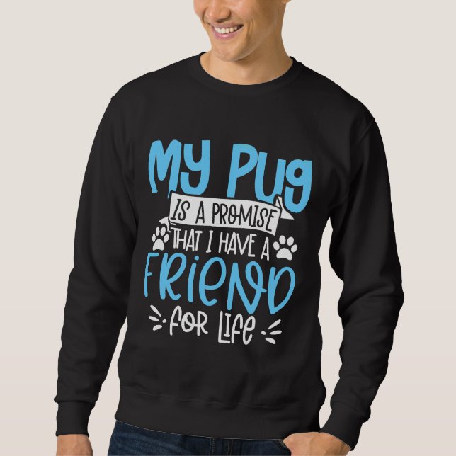 Pug Mum Classic t shirt- Classic T-Shirt 8 Sweatshirt (Front)