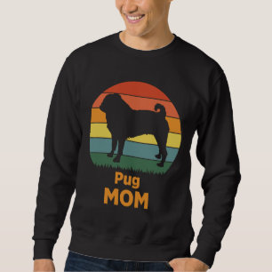 Pug Mum Coloured Design Classic T-Shirt 801 Sweatshirt
