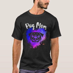 Pug mum Cute Dog Mum Pugs Mama Puppy Adorable Wome T-Shirt