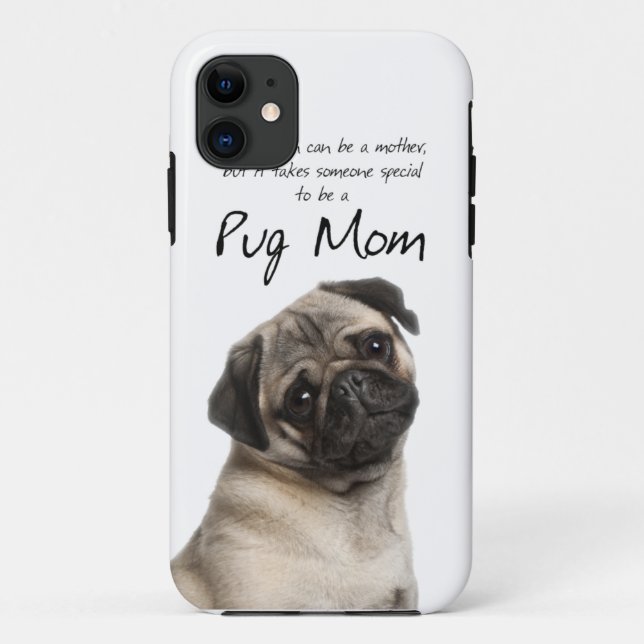Pug Mum iPhone 5 Case (Back)