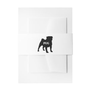 pug name silo invitation belly band