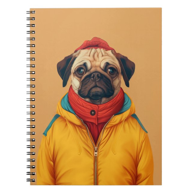 Pug Notebook (Front)