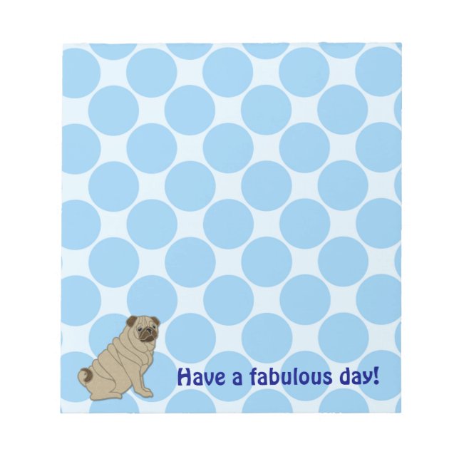 pug notepad (Front)