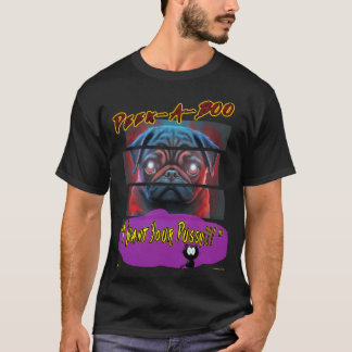 Pug of Fear 7 PEEK a BOO T-Shirt