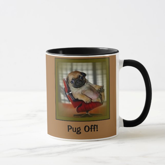Pug Off! Mug (Right)