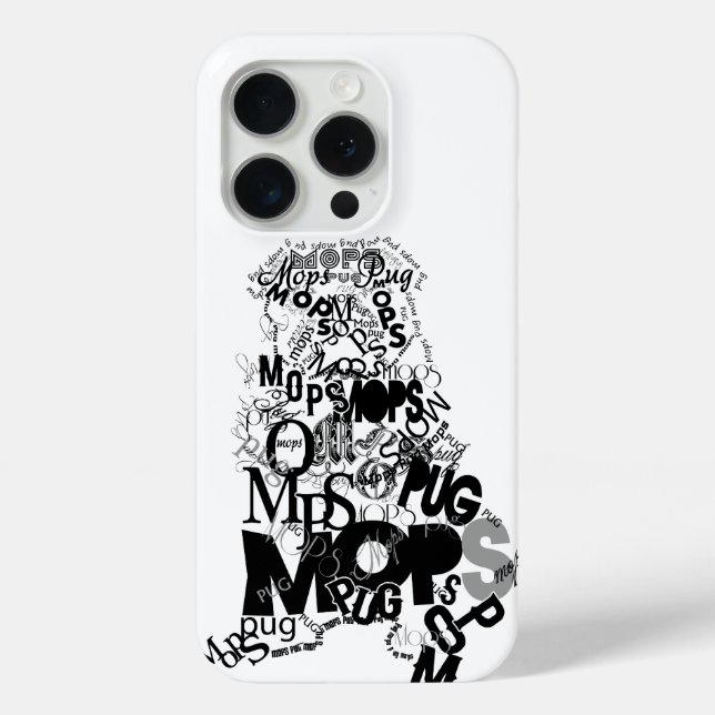 #pug on incipio Phone case (Back)
