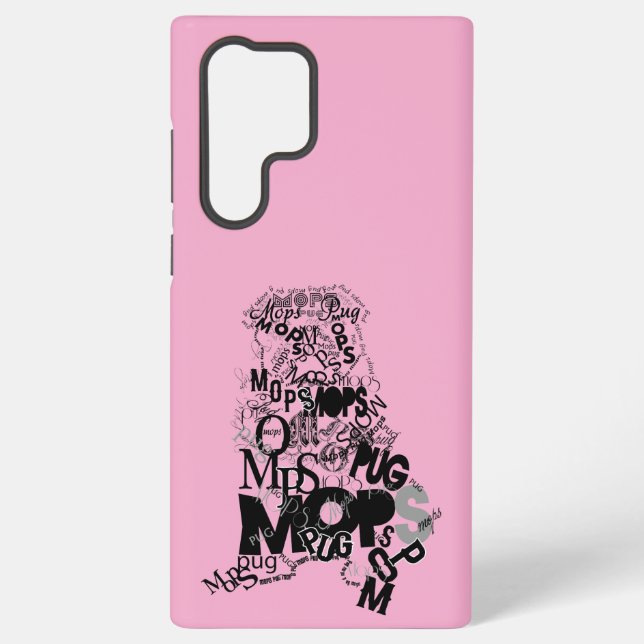 #pug on incipio Phone case (Back)