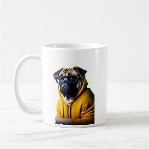 Pug optician coffee mug