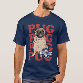 Pug Owner Dog Ofhe Coolest Dogs Pug retro retro T-Shirt