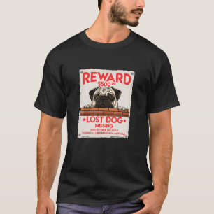 Pug Owner Gift Animal Canine Novelty For Dog Lover T-Shirt
