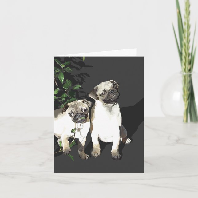 Pug Pals Card (Front)