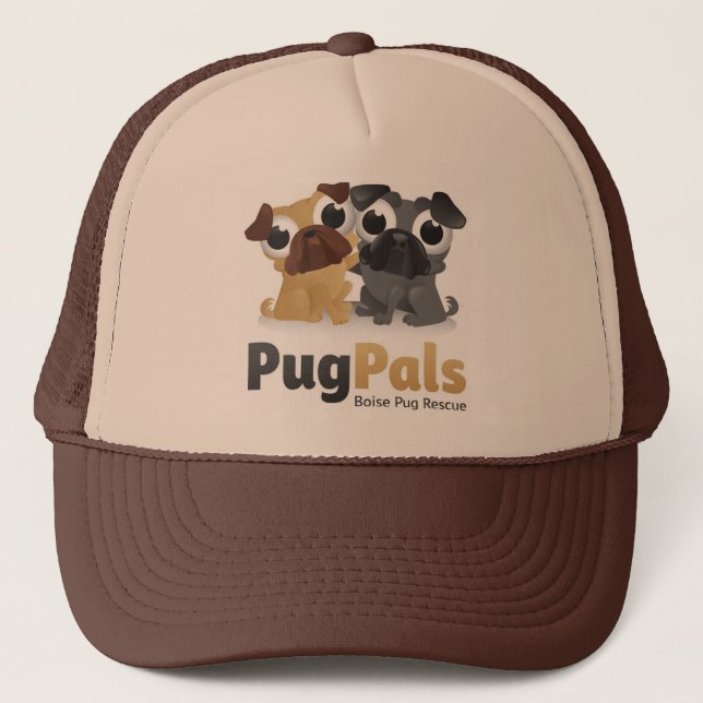Pug Pals, Inc. Trucker Hat (Front)