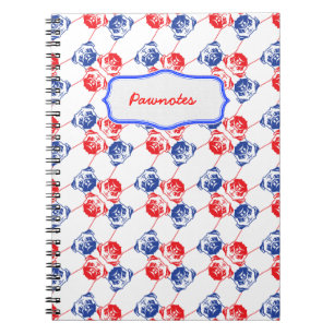 Pug Pattern Notebook